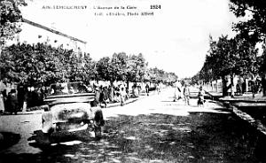 Ain-Temouchent - Avenue de la Gare - 1924